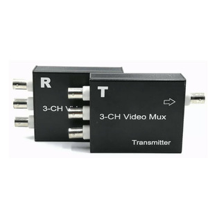 3 kanalen BNC camera video converter transmissie immuniteit coaxiale 3ch <span class=keywords><strong>CCTV</strong></span> video multiplexer voor CVBS camera - Product Image 2