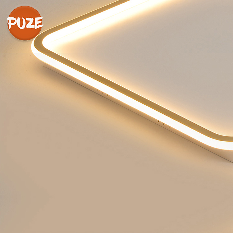 New Design Modern Interior Building Barbershop Office Pop 108 Watt High Brightness Square Led Ceiling Light · image 3