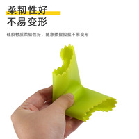 Ensemble d'éplucheur d'ail en silicone écologique et durable Gadget de cuisine manuel pour servir et cuisiner à la maison