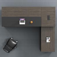 Mobilier de bureau luxueux Table de conférence exécutive de style américain Escritorio Bureau 180cm Bureau de patron en bois mélaminé noyer