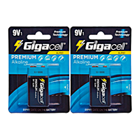 Pile Super Alcaline 6LR61 9V, Pile Sèche à Longue Durée de Vie pour Vos Appareils Quotidiens
