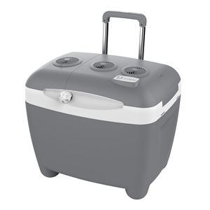 Fábrica de China 50L gran capacidad Mini coche neveras enfriador eléctrico y caja más caliente 12VDC 220V AC hogar ruedas manija Camping <span class=keywords><strong>nevera</strong></span> - Product Image 4