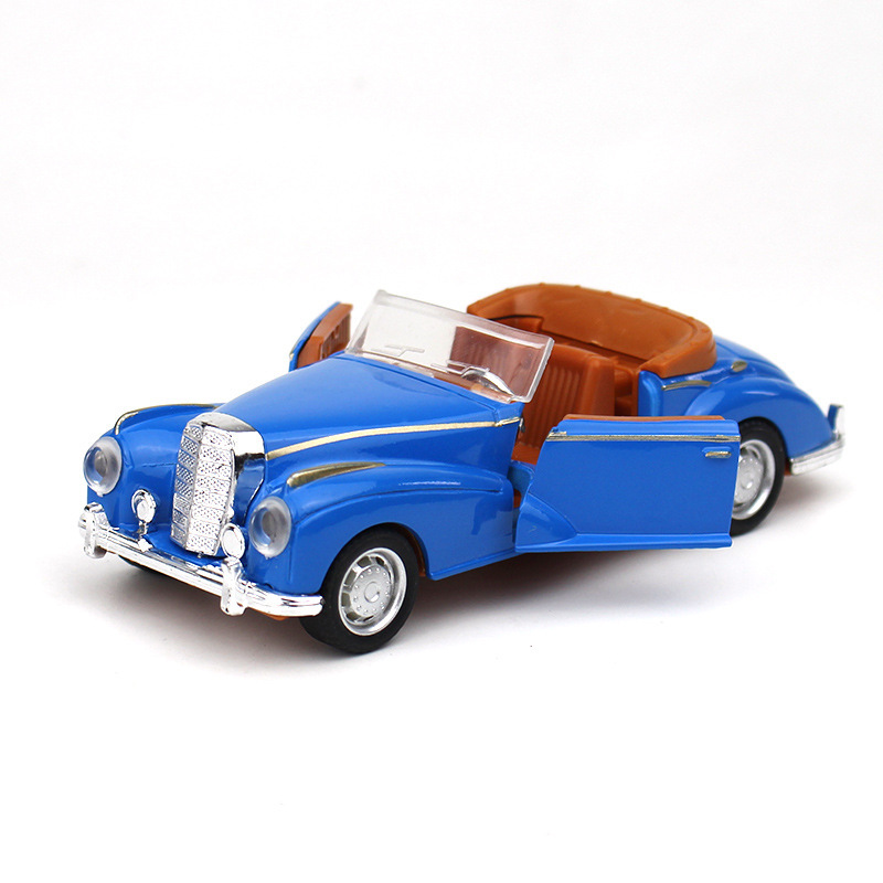 Coche clásico azul "Open Top Tiger".