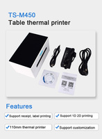 Printer Label Thermal 4x6 Kompatibel dengan CPCL/ESC/POS untuk Tiket Lotre dan Label Pengiriman