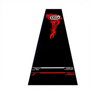 Tapis <span class=keywords><strong>de</strong></span> fléchettes professionnel Yulong CP01 pour la <span class=keywords><strong>protection</strong></span> du sol |   Polyester robuste <span class=keywords><strong>de</strong></span> 1,5 kg |   Revêtement antidérapant |   Conception sur mesure - Product Image 1