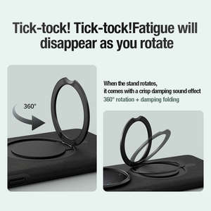 NIllkin étui pour <span class=keywords><strong>Huawei</strong></span> <span class=keywords><strong>Mate</strong></span> 60 Pro/ 60 Pro + avec support d'anneau magnétique rotatif à 360 ° étui de téléphone anti-chute à la mode pour femmes hommes - Product Image 4