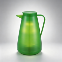 Carafe isotherme 1000 ml avec intérieur en verre pour eau et thé, pot thermos