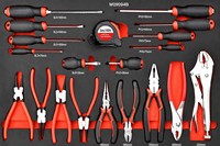 Kit d'outils de mécanicien de 368 pièces avec chariot à roulettes à 6 tiroirs pour atelier automobile, garage, entretien automobile, stockage