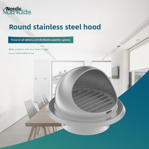 Serie Norade Fresh Air, Combinación de Acero Inoxidable con 100 Salidas de Aire para Transporte por Tuberías, Decoración del Hogar, Edificios de Oficinas - Product Image 3