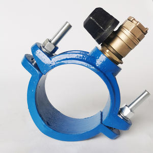 2024 <span class=keywords><strong>Selle</strong></span> d'eau en fonte ductile pour tuyaux en <span class=keywords><strong>PVC</strong></span> et <span class=keywords><strong>pvc</strong></span> Té <span class=keywords><strong>de</strong></span> taraudage en fer - Product Image 4