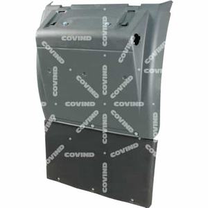 Guardabarros Trasero Covind Derecho/Izquierdo con Antisalpicaduras de 376 mm de Altura, Compatible con TGA XLX-XXL TGS TGX TGS EURO 6 (TGX/537) Italia - Product Image 1