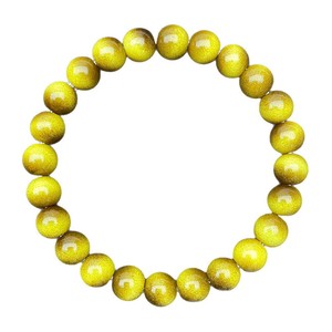 Le bracelet DAISY xiaod en vert, violet, bleu saphir, rouge, rose, bleu lac doré et jaune œil de tigre est un cristal très prisé. - Product Image 5