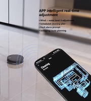 Robot Aspirador Inteligente con Navegación Giroscópica 3500Pa, Robot de Limpieza Automática para Suelos Húmedos y Secos, Mopa, 2550mAh, para Alfombras y Pelo de Mascotas, Venta al por Mayor