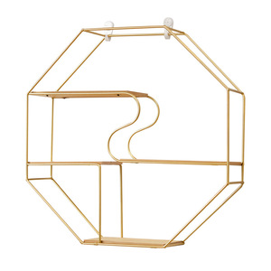 Étagère de Rangement <span class=keywords><strong>Murale</strong></span> Verticale Créative <span class=keywords><strong>en</strong></span> <span class=keywords><strong>Fer</strong></span> d'Inspiration Scandinave, Décoration <span class=keywords><strong>Murale</strong></span> Métallique <span class=keywords><strong>Moderne</strong></span> pour Restaurant et Salon - Product Image 4