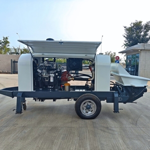 รถปั๊มคอนกรีตติดตั้งบนรถพ่วงสำหรับขาย Bomba De Concreto Portatil - Product Image 4