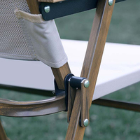 Chaise pliante Kermit ultralégère Rouser Outdoor, cadre en aluminium antirouille, chaise portable pour le camping, la pêche, la plage