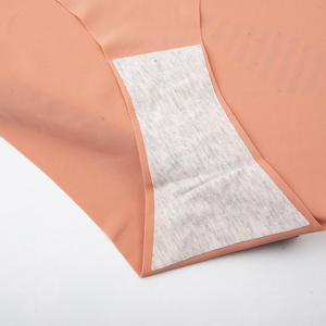 Slip da Donna in <span class=keywords><strong>Seta</strong></span> Ghiaccio con Taglio a V, Intimo Femminile Senza Cuciture, Vendita Calda - Product Image 5