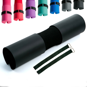 แผ่นรองบาร์เบลแบบมีโลโก้สีสันสำหรับยิม ทำจากโฟมรีไซเคิล พร้อมแผ่นรองสควอทแบบกำหนดเอง ช่วยรองรับคอและไหล่ - Product Image 5