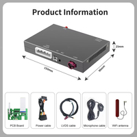 Module sans fil CarPlay Android Auto Arvov pour Jeep Dodge/Maserati/Chrysler 2013-2015, compatible avec Apple Siri et Google Assistant
