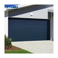 Volets roulants électriques pour garage de villa Porte roulante extérieure en aluminium automatique