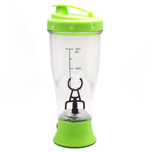 New Arrival BPA Free 10oz Plastic Clear Sport Fitness Auto <strong>Electric</strong> Self Stirring Mixing Coffee Protein <strong>Shaker</strong> Tumbler Bottle - Product Image 4