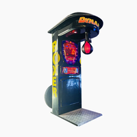 Jeux de sport pour adultes d'intérieur à pièces personnalisées Ultimate Big Punch Machine de jeu de boxe électronique à vendre