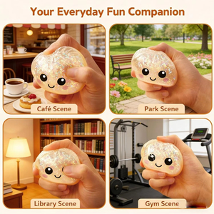 Caja Misteriosa de Bolas Antiestrés de Rebote Lento con Purpurina, 10 Colores Aleatorios, Juguete Sensorial Creativo para Oficina, Regalo Fidget - Product Image 6