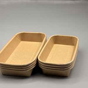 Barquette en papier jetable de qualité supérieure, conteneur alimentaire biodégradable pour la restauration et les services de livraison - Product Image 3