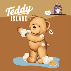 Savon Nettoyant Doux pour Bébé en Forme de Patte Teddy Island, Formule au Miel Naturel 80g - Product Image 2