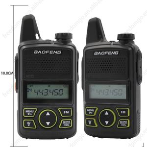 เครื่องส่งรับวิทยุ BAO FENG BF-T1 ขนาดเล็กพิเศษ แบบพกพา รองรับคลื่น FM และ UHF กำลังส่ง 2 วัตต์ กันน้ำระดับ IPX-1 พร้อมไฟ LED คู่มือผู้ใช้ 16 - Product Image 4