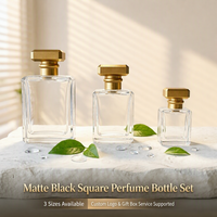 Flacon de parfum en verre personnalisé avec logo 30/50/100 ml, boîte cadeau magnétique de luxe en forme de livre pour l'emballage de la marque de parfum