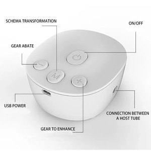 เครื่องนวดสกัดนมแบบสุญญากาศสองชั้นขวดน้ำขนาดเล็ก150มล. ปราศจากสาร BPA - Product Image 3