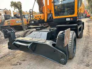 Excavadora de orugas Hyundai 210W-9 usada 20-22 toneladas excavadora de construcción hidráulica original de Corea de segunda mano para la venta - Product Image 4