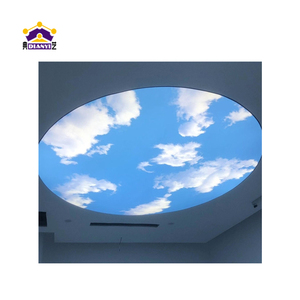 Một Mặt Tùy chỉnh in seg LED Backdrop không khung căng thẳng vải hộp Đèn nhôm trang trí Màu nhiệt độ biến thể - Product Image 1