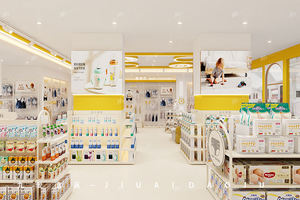 BBC005 Contemporain Bébé <span class=keywords><strong>Magasin</strong></span> Affichage Bébé Vêtements Boutique Décoration pour Marque Boutique Meubles - Product Image 3