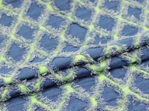 チェック柄ジャカード綿100% ウォッシュレスデニム生地ラゲッジシューズパンツ生地卸売 - Product Image 6