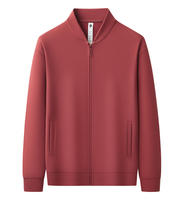 Blouson Bomber Décontracté en Polaire pour Uniforme Scolaire, Vêtement de Travail Imperméable et Coupe-Vent, Style Baseball avec Fermeture Éclair – Vente en Gros Usine