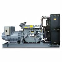 Groupe électrogène diesel Perkins 400KW 500KVA de type ouvert avec contrôleur Deepsea, ATS et surveillance à distance pour alimentation de secours de centre de données