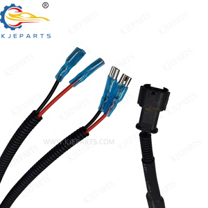 Özel 1'den 2'ye Otomotiv Korna Kablo Demeti 2 Pinli Fiş - Evrensel Spade Terminal Adaptör Kablosu, Araba Kornası Modifikasyonu için - Product Image 6