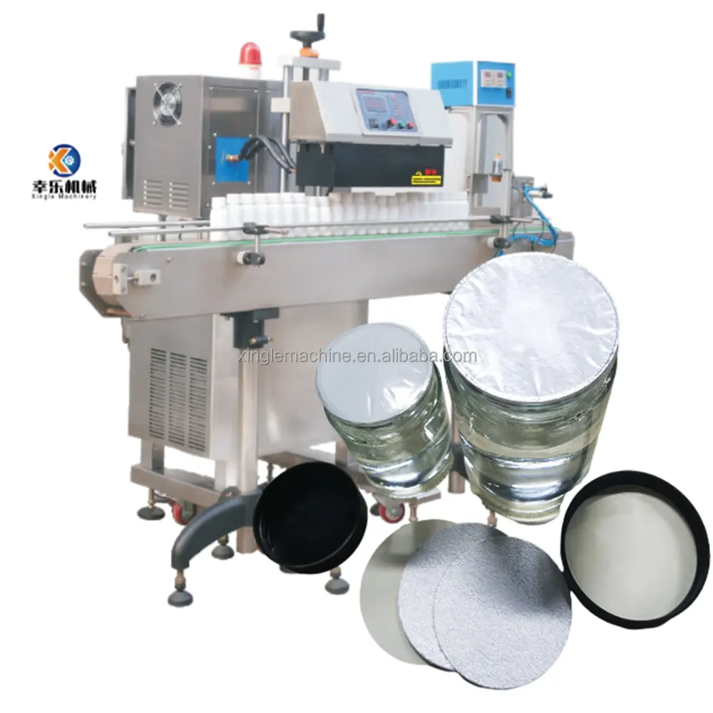 High Quality Heat Continuous Factory Price Automatic Electromagnetic Induction Aluminum Foil Sealing Machine