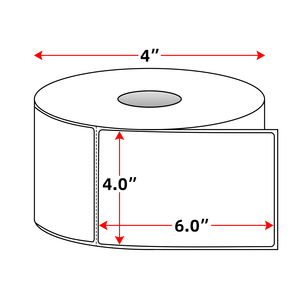 4x6 Inch shipping thermal <b>labels</b> <b>Waterproof</b> 500pcs Self-Adhesive Barcode 102*152 mm for logistic industrial use - Product Image 4