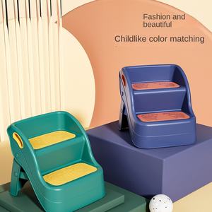 Taburete plegable moderno para niños, Banco de inodoro de plástico antideslizante para lavado de bebés para uso en la sala de estar - Product Image 5