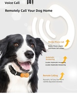 Traceur GPS pour animaux de compagnie, dispositif anti-perte pour chiens et chats, suivi par smartphone, localisateur GPS monté sur collier, étanche IP66, vibration, GPRS, Baidu