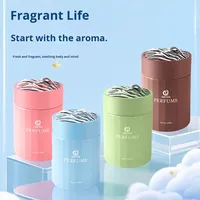 Diffuseur de parfum pour voiture JINGDUZHIXING, parfum de montagne de thé moderne, parfum solide longue durée, accessoires d'intérieur en verre, ornement