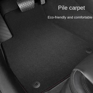 Tapis de voiture en velours d'origine, ensemble complet, 15 mm d'épaisseur, facile à nettoyer, <span class=keywords><strong>Volvo</strong></span> S90/S80L/V40/XC90/XC60/<span class=keywords><strong>XC40</strong></span>, boucles en nylon écologiques - Product Image 2