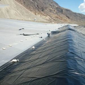 Wegmerk Ondoordringbare Hdpe Geomembrane Flexibele Composiet Voering Voor Stortdam Aquacultuur - Product Image 2