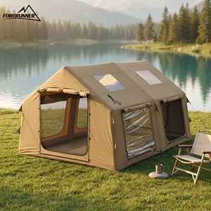 <span class=keywords><strong>Tente</strong></span> de camping gonflable Forerunner 13,68 m² à deux pièces, en coton Oxford TC, imperméable, respirante, pour la famille, avec fenêtre de toit - Product Image 2