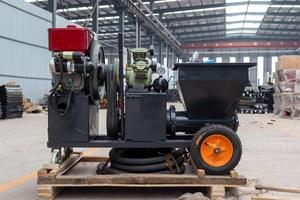 เครื่องพ่นปูนคอนกรีตแบบแห้ง,เครื่องพ่นปูนคอนกรีตเพื่อสิ่งแวดล้อมเครื่องพ่นปูนฉาบอัตโนมัติ - Product Image 3