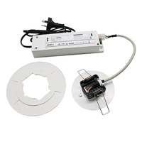 Lámpara LED de Emergencia Recargable de 475lm LiFePO4 con Doble Lente, Tipo Pasillo, Interruptor de Prueba Manual, Estándar Australiano CB CE SAA