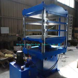 80T 3 lớp bốn trụ cột lưu hóa vulcanizadora de placa Plana de cuatro columnas - Product Image 5